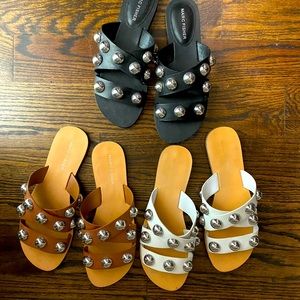 (3) Marc Fischer Sandals. Like new.
